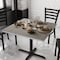 Flash Furniture Glenbrook 36" Square Table Top with White or Gray Reversible Laminate Top XU-WHGY-3636-GG - alternate 1